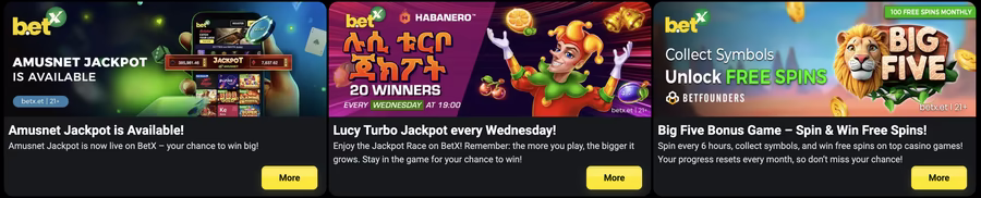 Premium Sports Markets & Casino Games